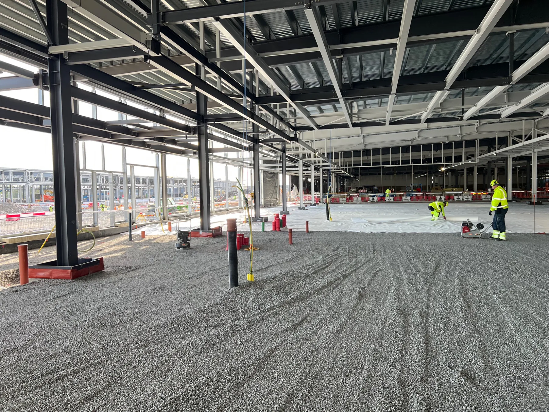 Microsoft data center works